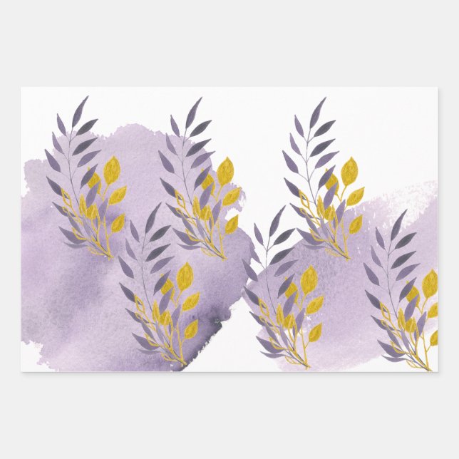 wrapping paper watercolor (Front)