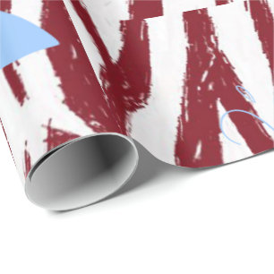 Wrapping paper Whales