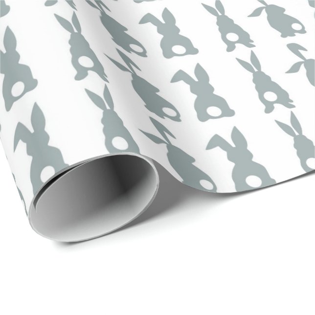 Wrapping Paper - White Fluffy Tail (Roll Corner)