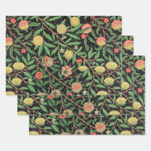 WRAPPING PAPER : WILLIAM MORRIS : POMEGRANATE