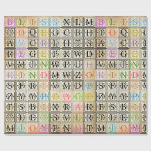 wrapping paper with motivational words