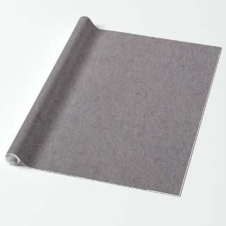 Wrapping paper with natural grey felt textiles