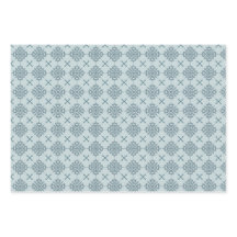 Wrapping paper with snowflakes