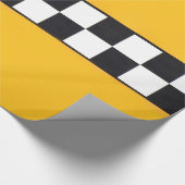 Wrapping paper with yellow Taxi (Corner)