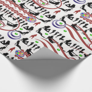 Wrapping paper women
