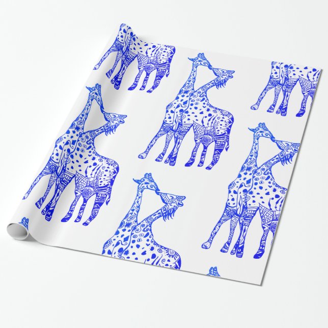 Wrapping PaperAfrican Love Paper (Unrolled)