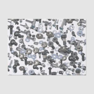 Wrapping Tissue - Nuts and Bolts Paper