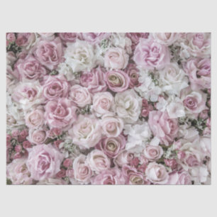 Wrapping Tissue - Victorian Roses Collage Paper