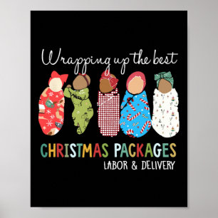 Wrapping Up The Best Christmas Packages Labour Del Poster