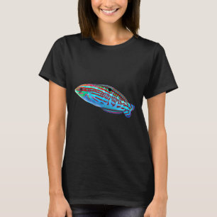 Wrasse Saltwater Coral Reef Fish T-Shirt