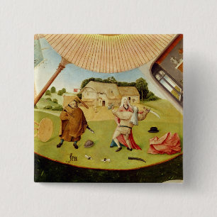 Wrath 15 Cm Square Badge