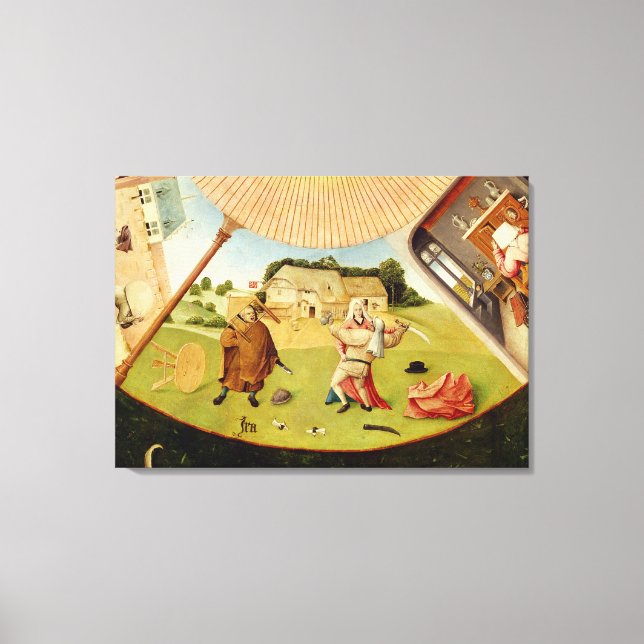 Wrath Canvas Print (Front)