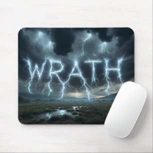 Wrath Lightning Over Field Mouse Mat