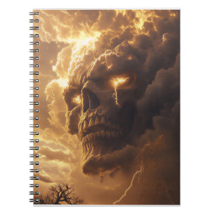 Wrath of the Storm Skull Notebook