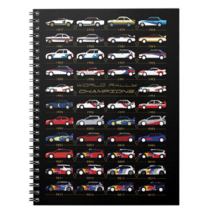 WRC Champions Notebook
