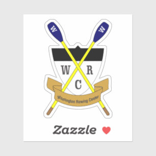 WRC Crest Die-Cut Vinyl Sticker