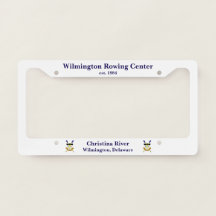 WRC License Plate Frame