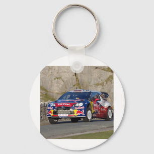 WRC Rally Car Cover Key Ring