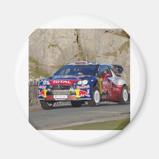 WRC Rally Car Cover Magnet (Front)