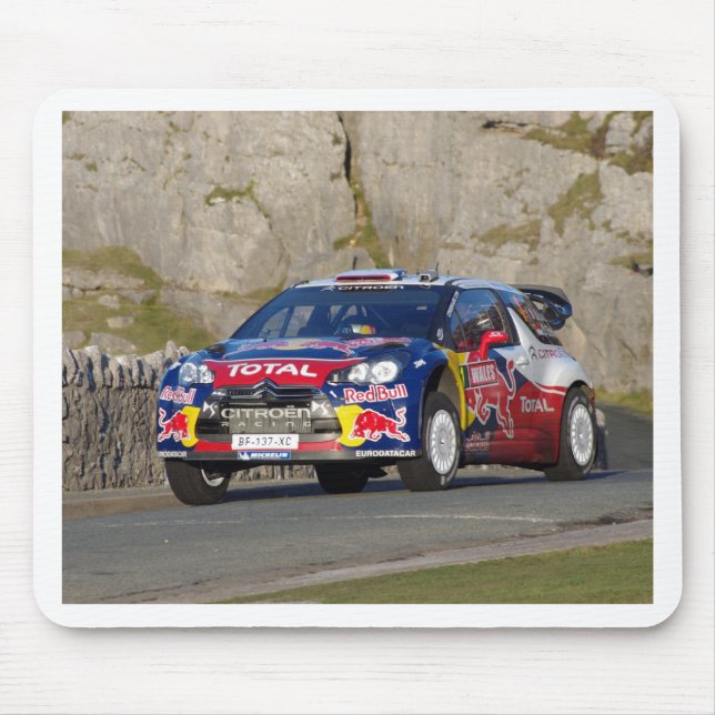 WRC Rally Car Cover Mouse Mat (Front)