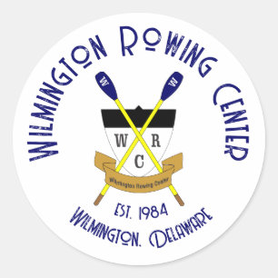 WRC Sheet of Large Round Paper Stickers