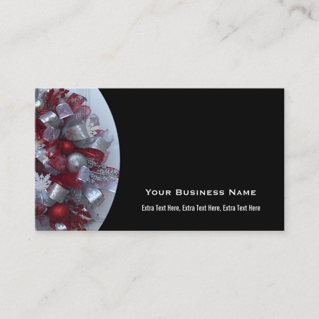 Wreath Business Card (Front)