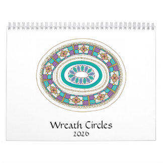 Wreath Circles calendar