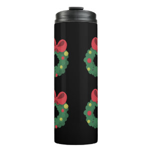 Wreath Nightmare Before Christmas Thermal Tumbler