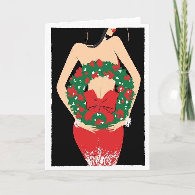 Wreath notecard (Front)
