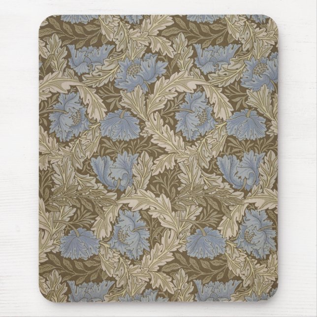 Wreath Pattern (by William Morris) Mouse Mat (Front)