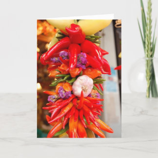 wreath peppers1 holiday card