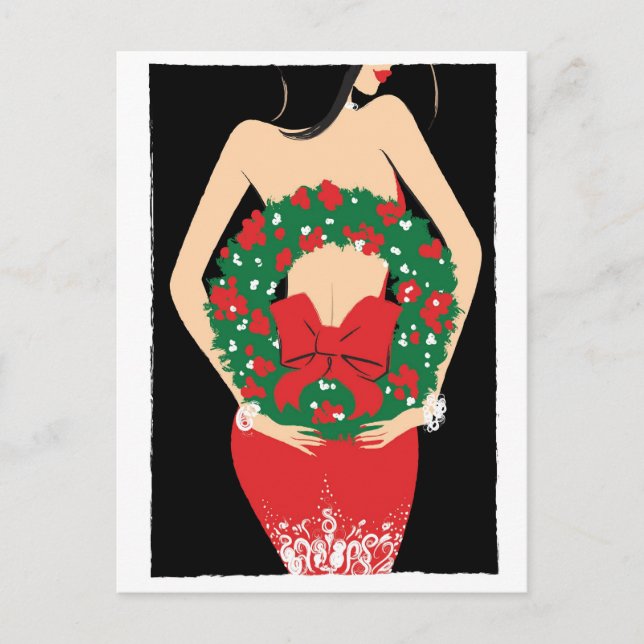 Wreath postcard (Front)