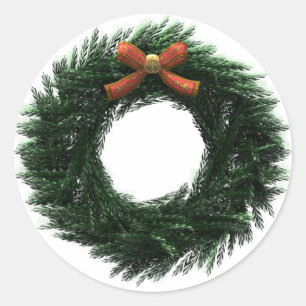 Wreath Sticker
