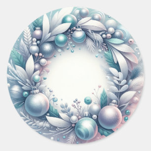 Wreath sticker