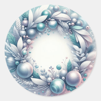 Wreath sticker