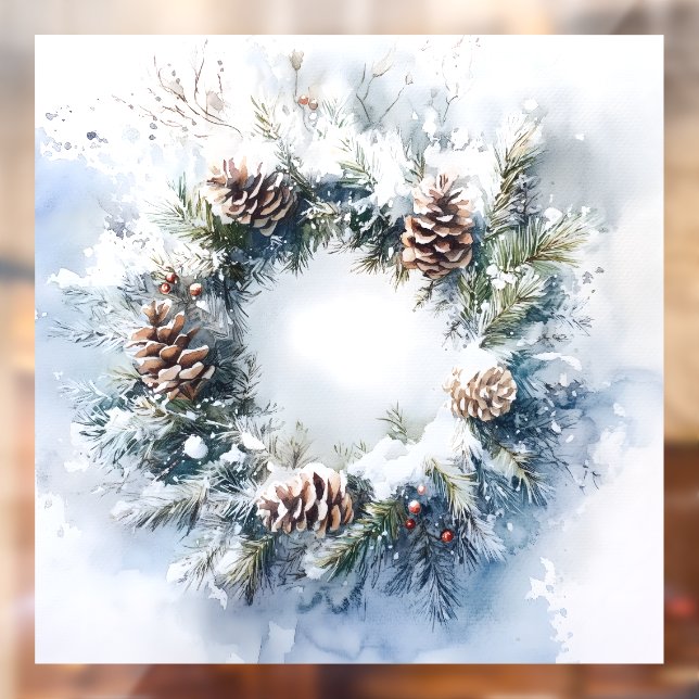 Wreath Window Cling (Sheet 2)