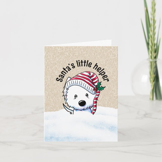 Wreath Wrangler Christmas Holiday Card (Front)