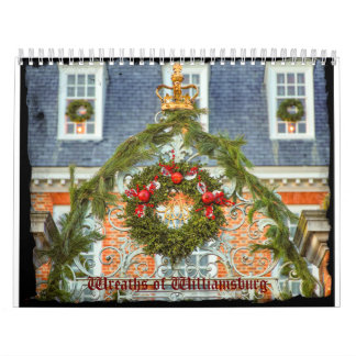 Wreaths of Colonial Williamsburg Calendar