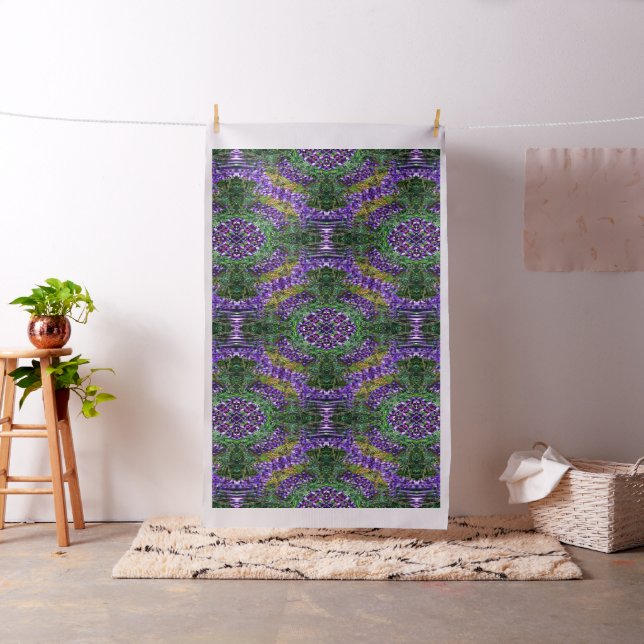 Wreaths of Lupines... Fabric (In Situ)