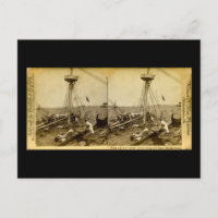 Wreck of the U.S.S. Maine Divers Coming Up Vintage