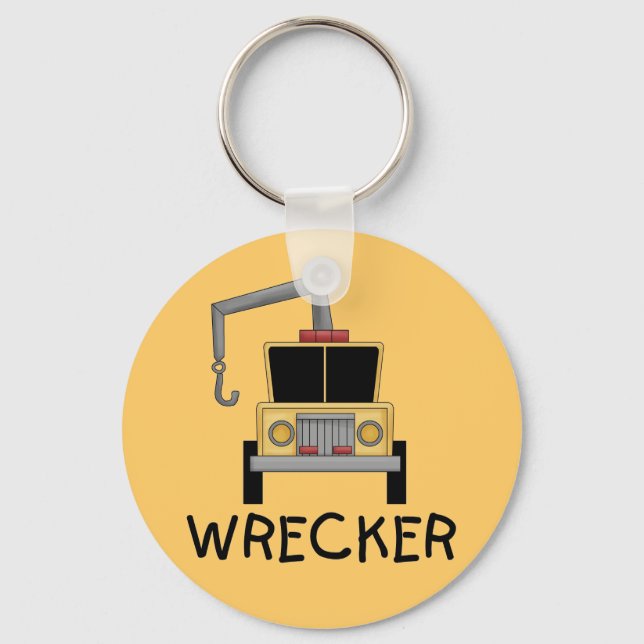 Wrecker Tshirts and Gifts Key Ring (Front)