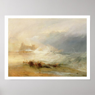 Wreckers - Coast of Northumberland, With a Steam B Poster