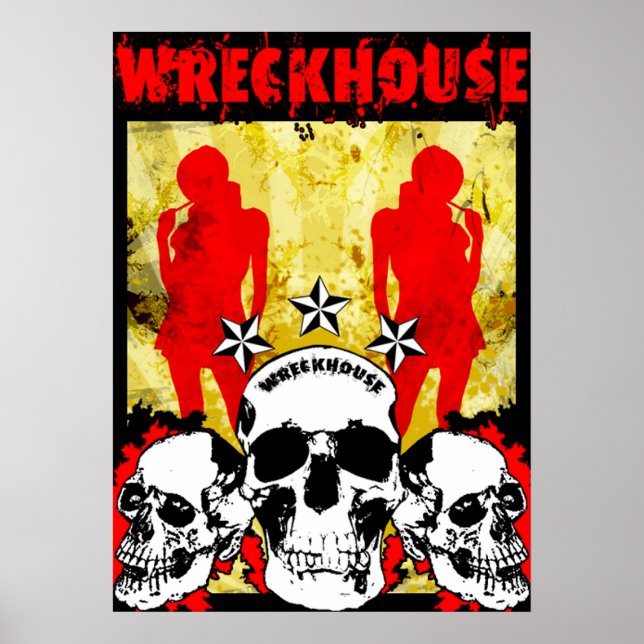 WreckHouse Poster (Front)