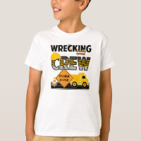 Wrecking Crew Shirt, Construction Work Zone