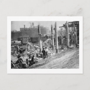 Wrecking Palace of the Fans, Cincinnati, 1911 Postcard