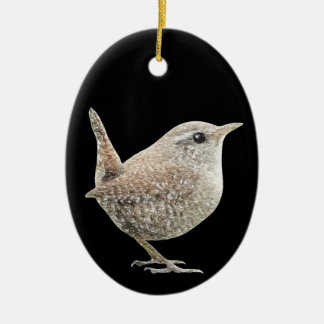 Wren Ceramic Tree Decoration