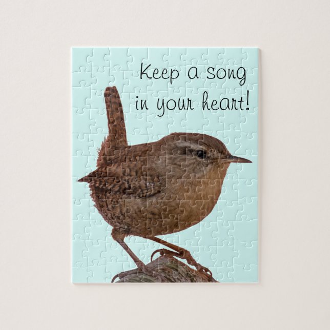 Wren Jigsaw Puzzle (Vertical)