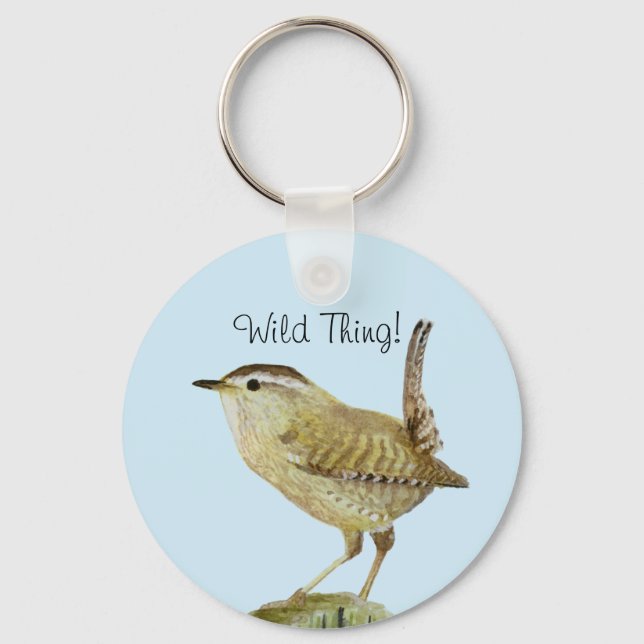 Wren Key Ring (Front)