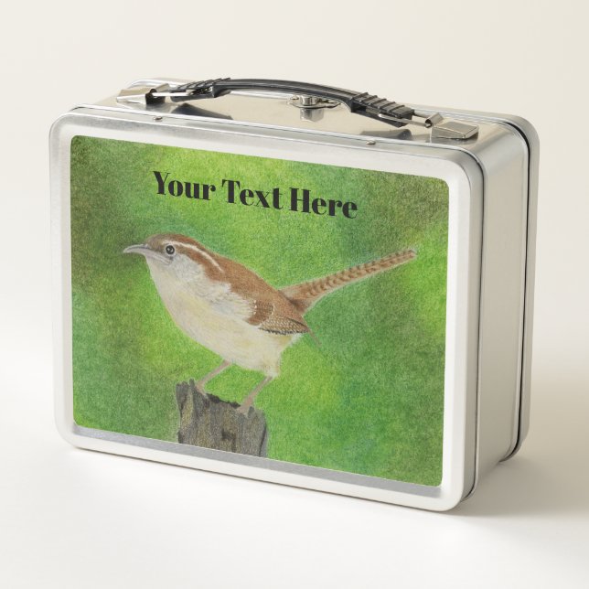 Wren Metal Lunch Box (Back)