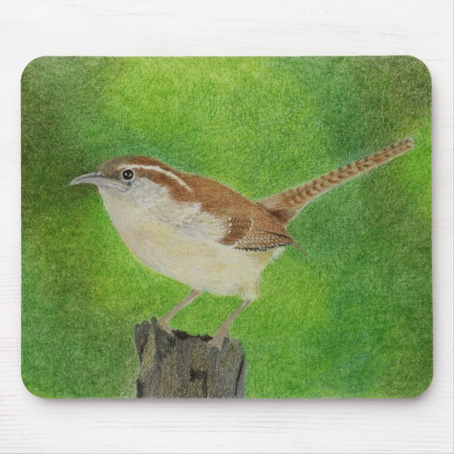 Wren Mouse Mat (Front)
